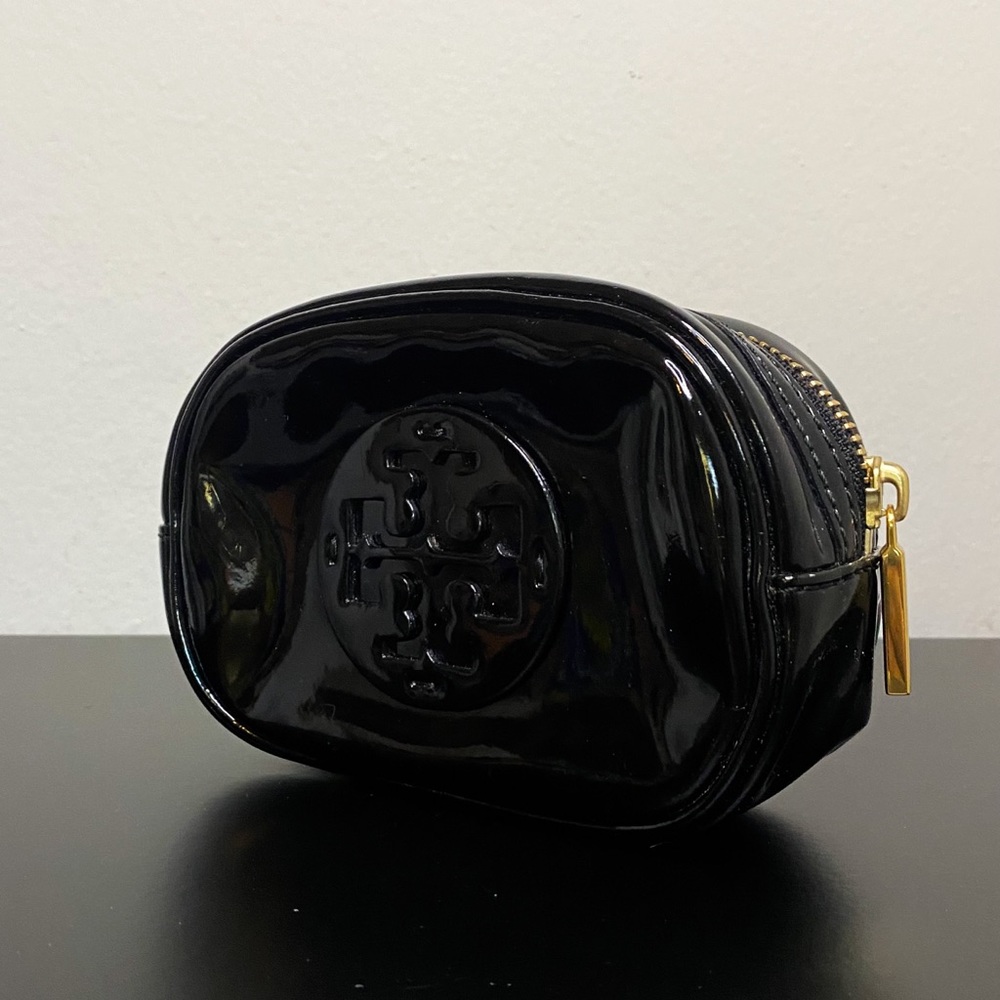 Tory Burch Patent Leather Cosmetics Case